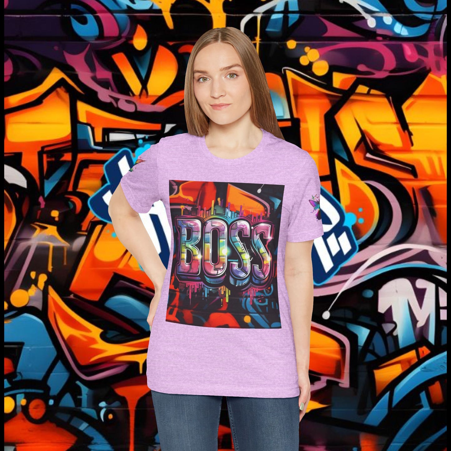 Graffiti Boss Female Tee