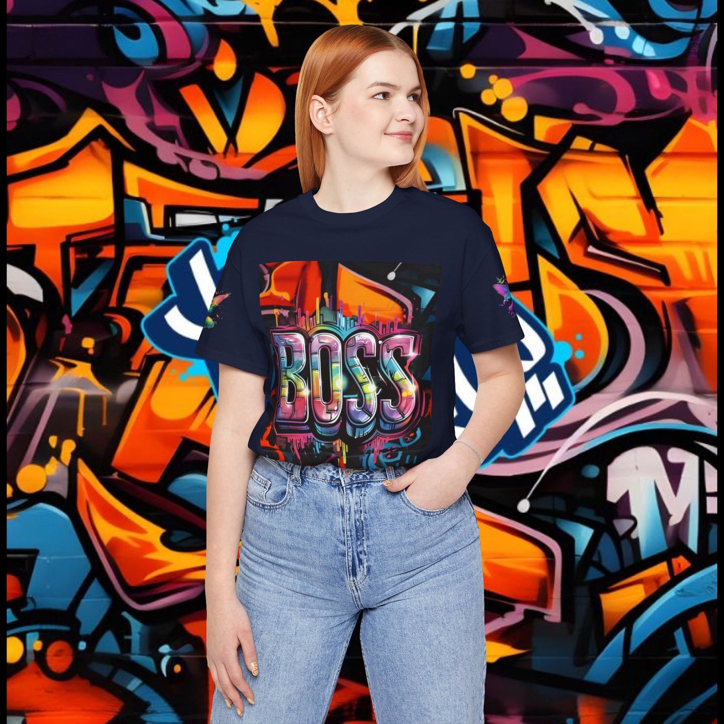 Graffiti Boss Female Tee