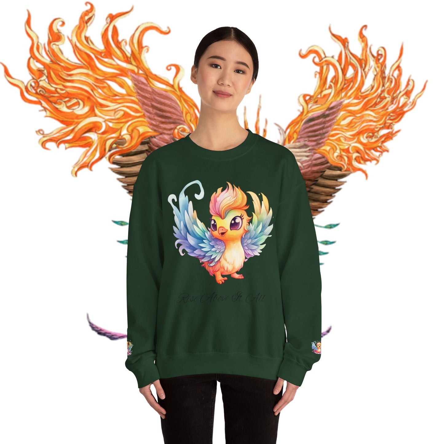 Unisex Sweatshirt Phoenix Collection with Quotes