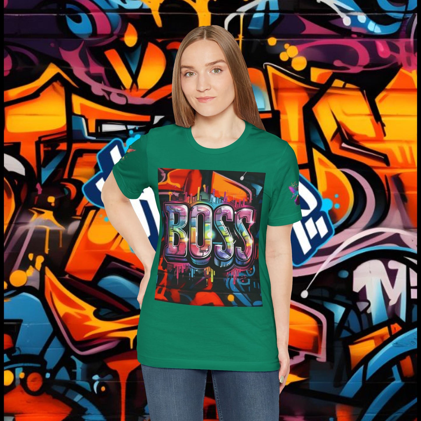 Graffiti Boss Female Tee