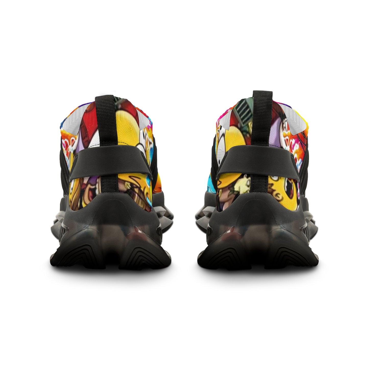 Vibrant Men's Mesh Sneakers - Colorful Sports Shoes, Trendy Footwear, Summer Style, Outdoor Running, Casual Fashion
