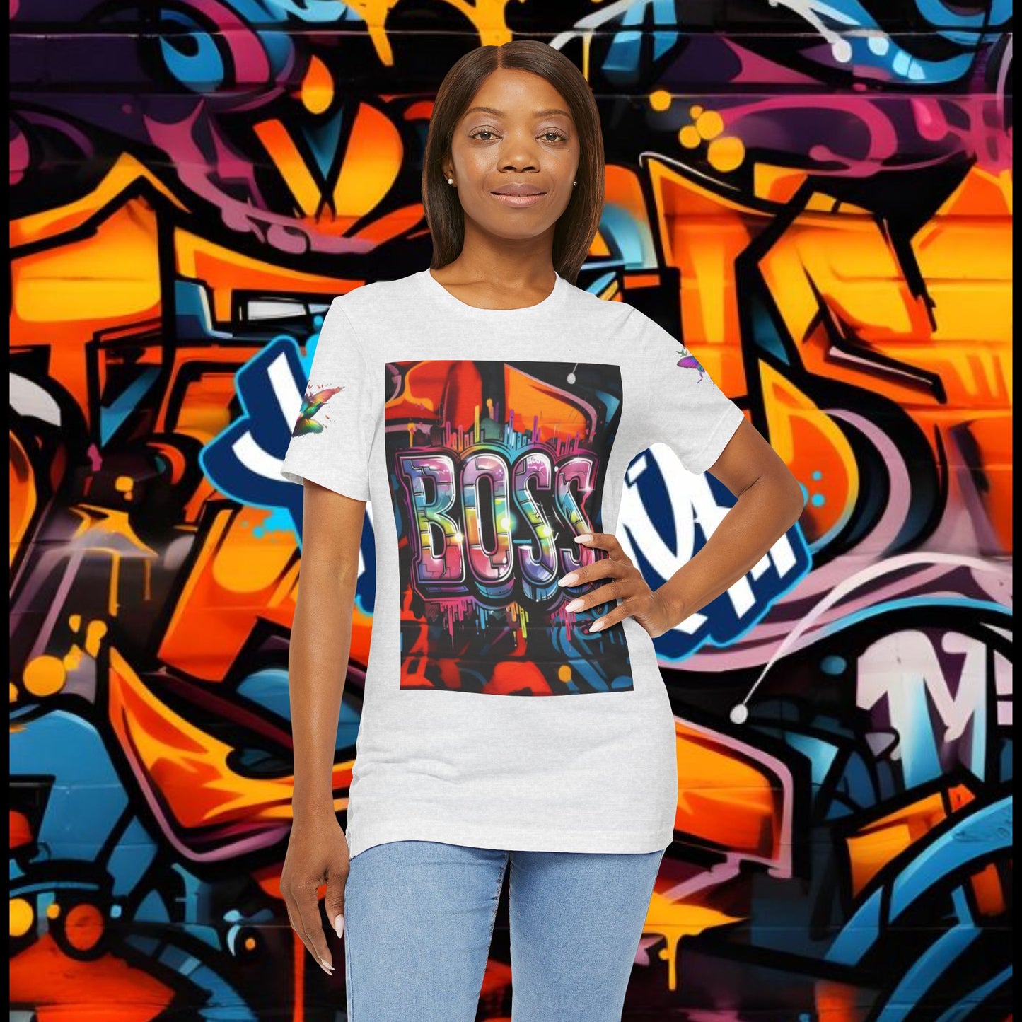 Graffiti Boss Female Tee