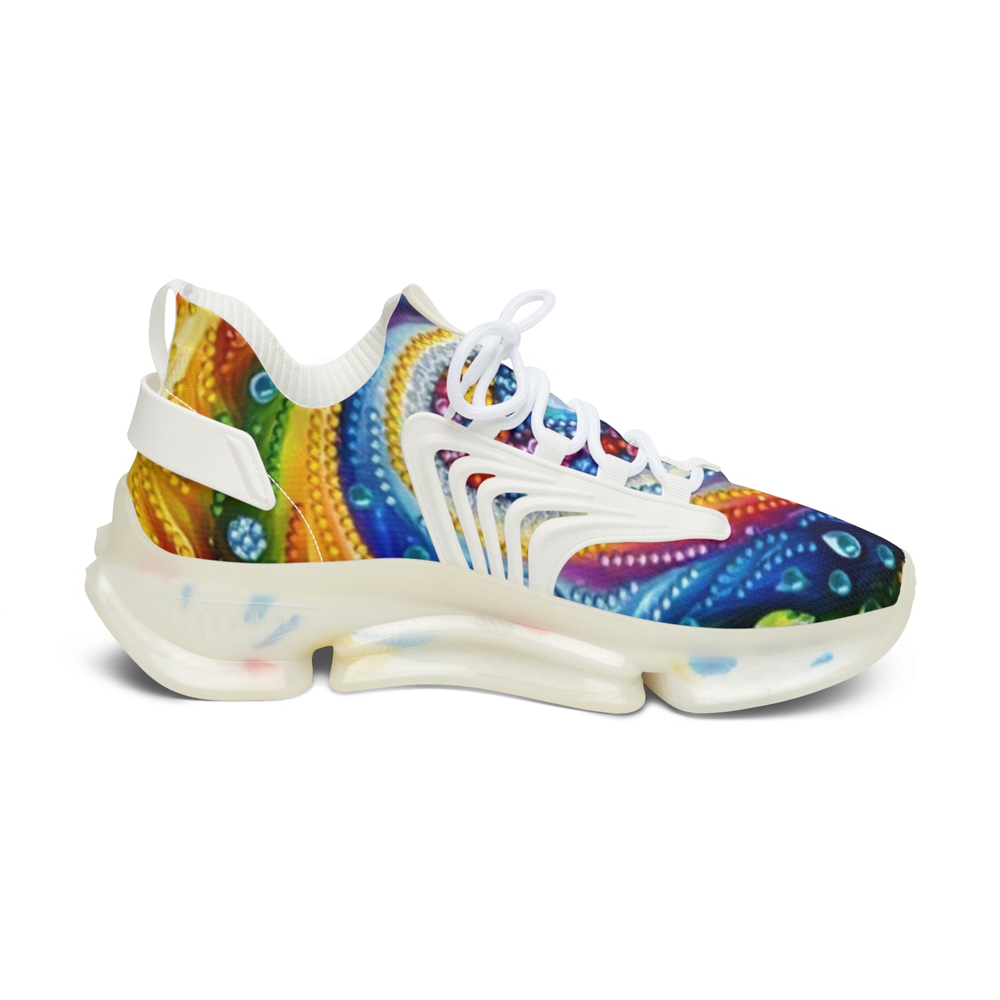 Colorful Women's Mesh Sneakers - Vibrant Athletic Shoes for Fashion Lovers, Comfortable Footwear, Trendy Sneakers, Unique Gifts, [...]