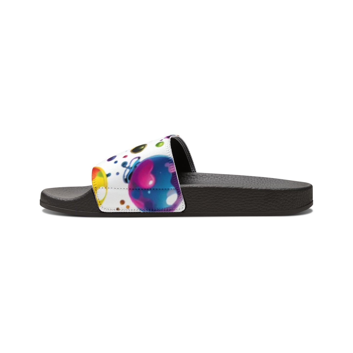 Sandals Slides - Candy Rain Design Removable-Strap Women's Shoes