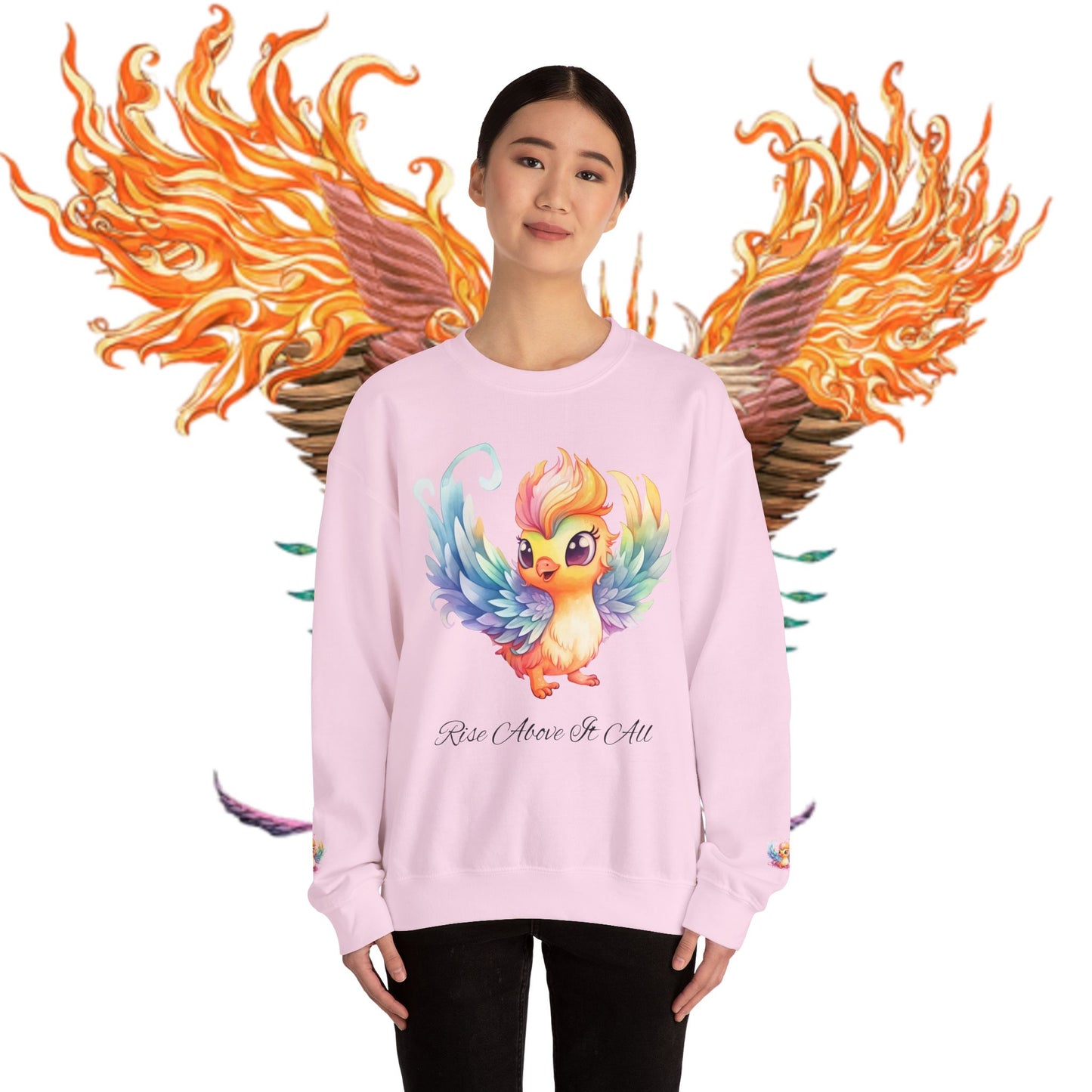 Unisex Sweatshirt Phoenix Collection with Quotes