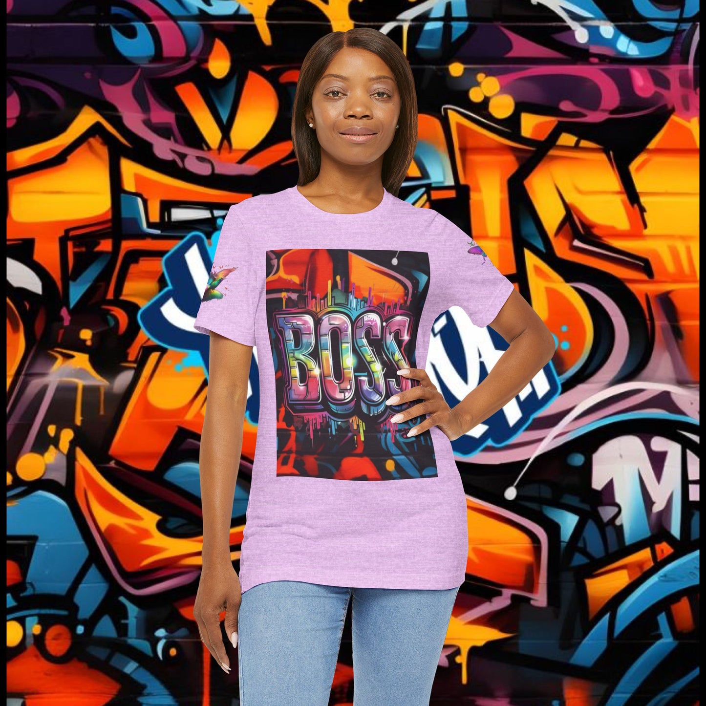 Graffiti Boss Female Tee