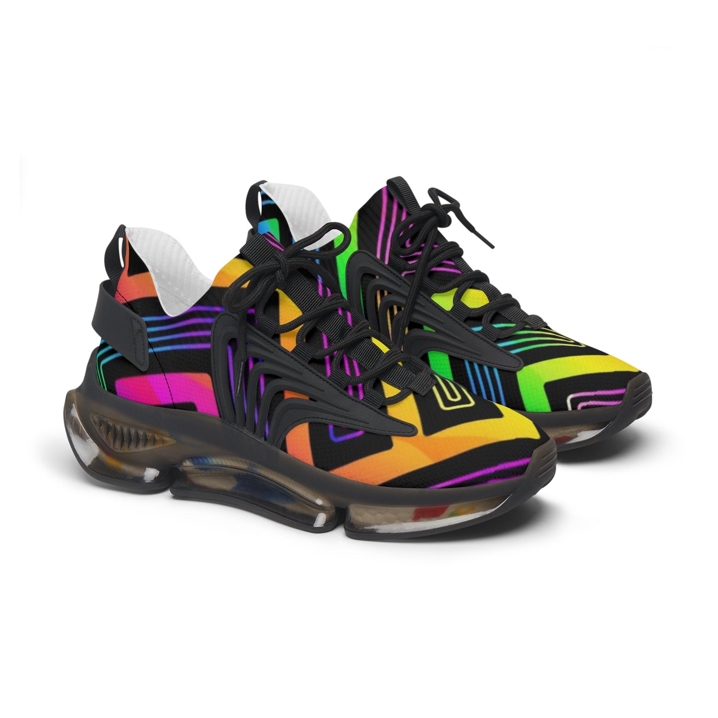 Colorful Women's Mesh Sneakers - Stylish Athletic Shoes for Casual Wear, Fitness, Street Style, Gifts for Her, Holiday Essentials