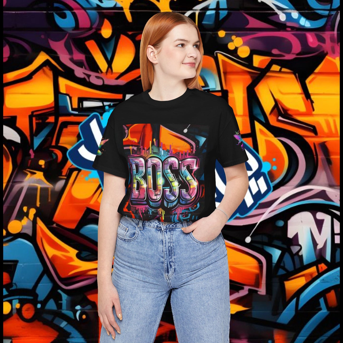 Graffiti Boss Female Tee