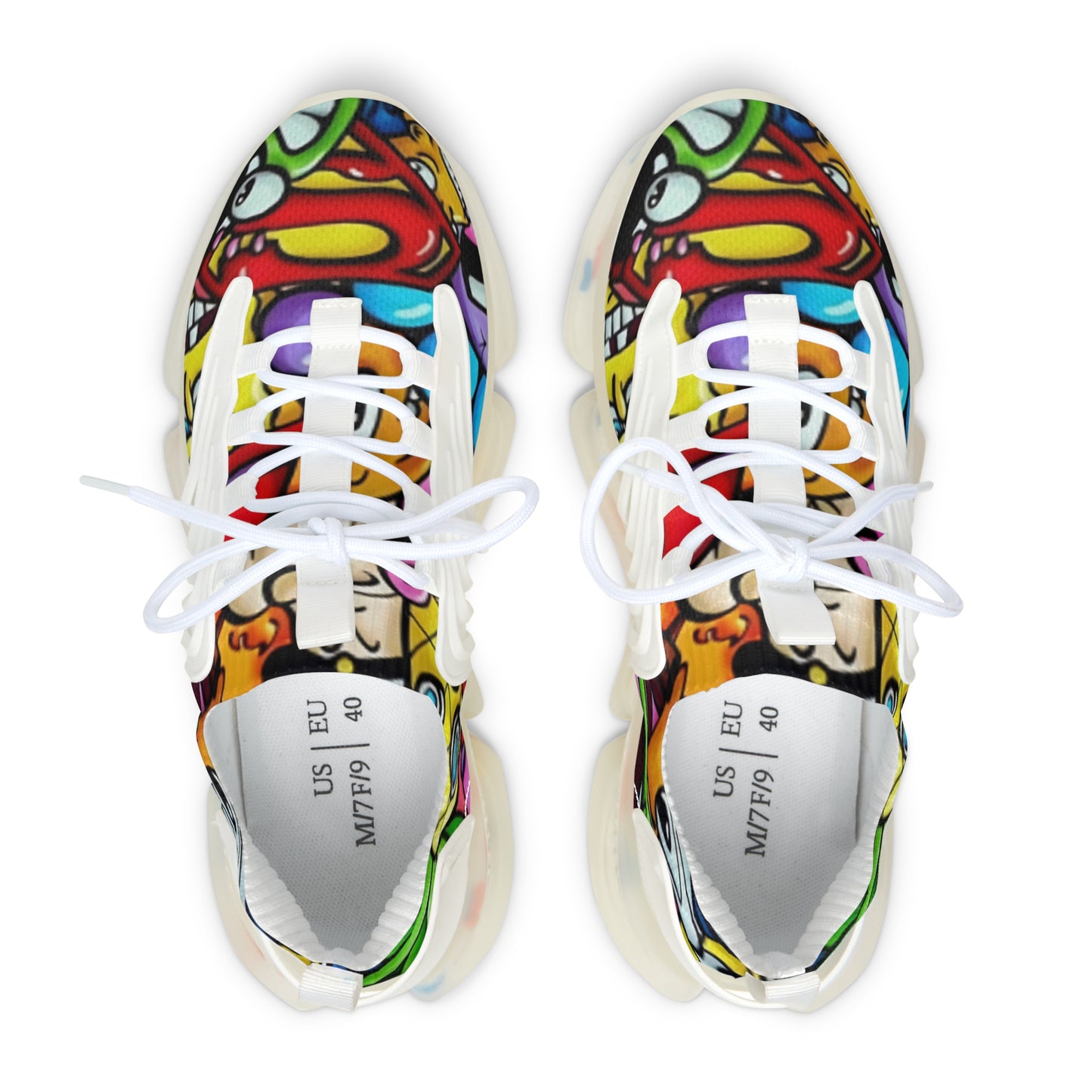 Cartoon Mesh Sneakers
