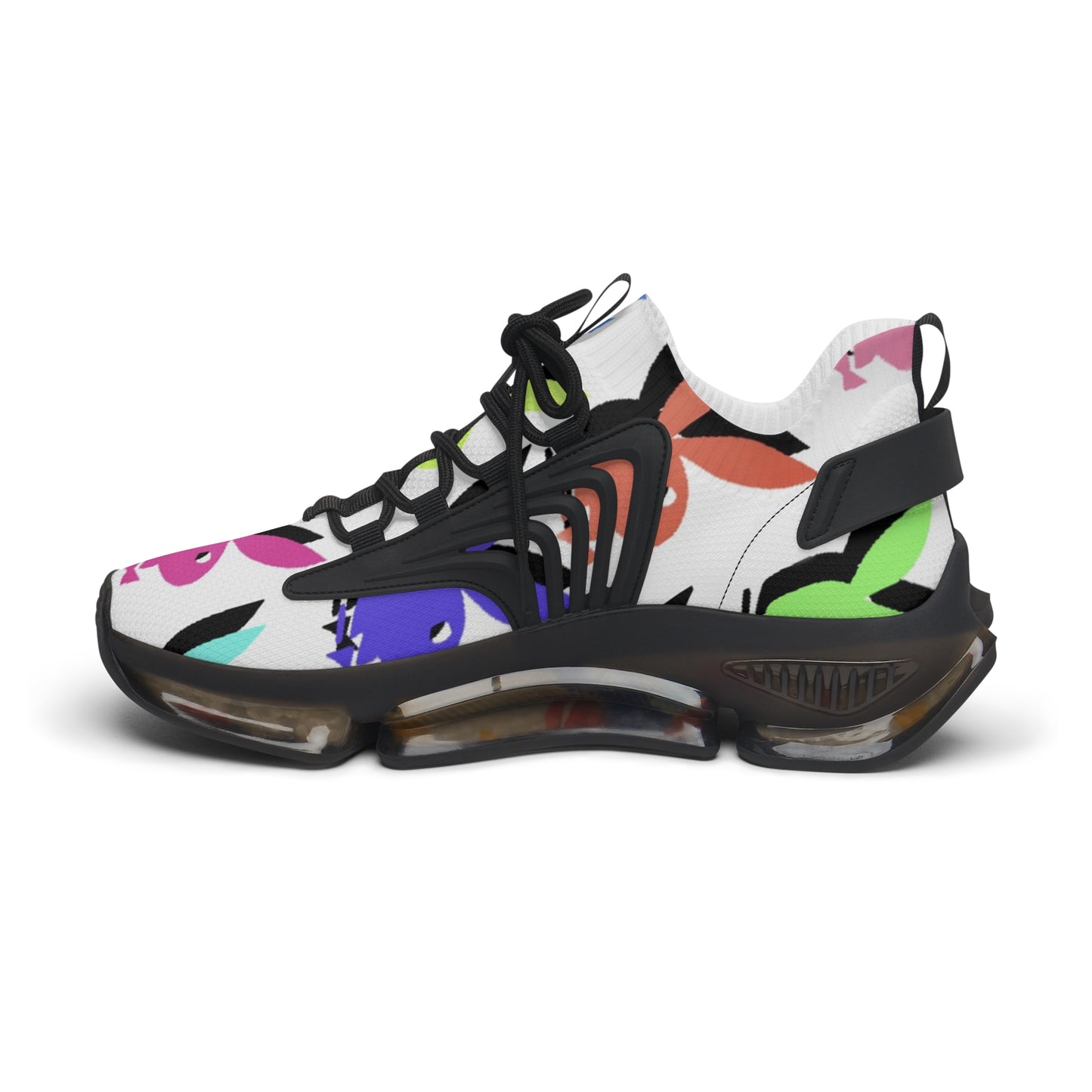 Whimsical Women's Mesh Sneakers - Colorful, Lightweight, Stylish for Daily Wear, Walking, Fitness, Spring, Summer Adventures