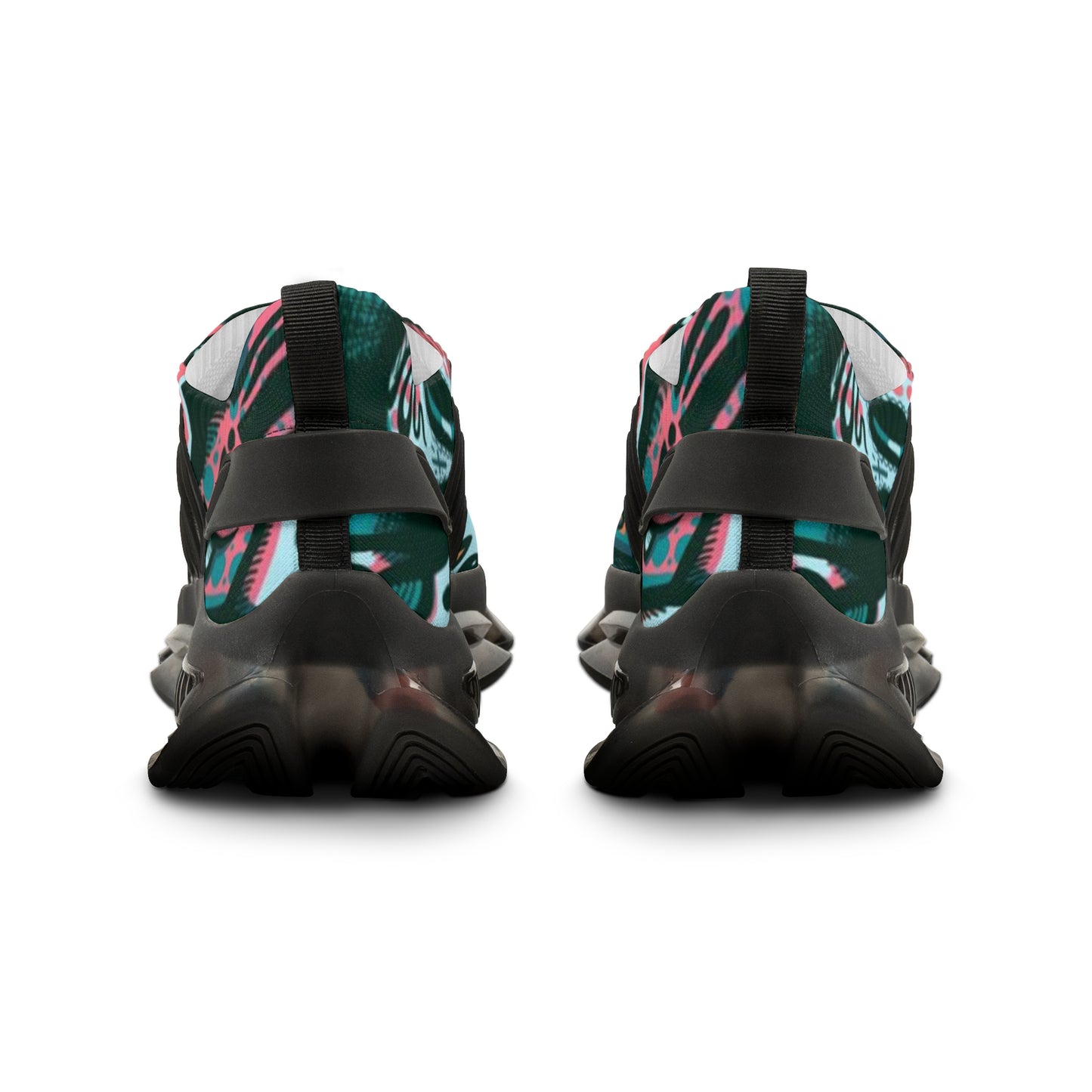 Vibrant Men's Mesh Sneakers, Colorful Workout Shoes, Trendy Sports Footwear, Unique Fashion Sneakers, Perfect for Active Lifestyle