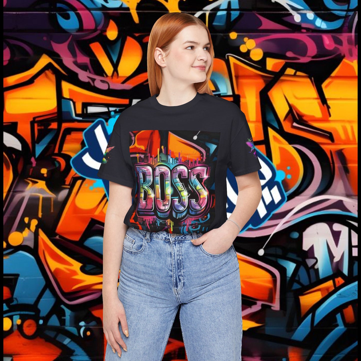 Graffiti Boss Female Tee