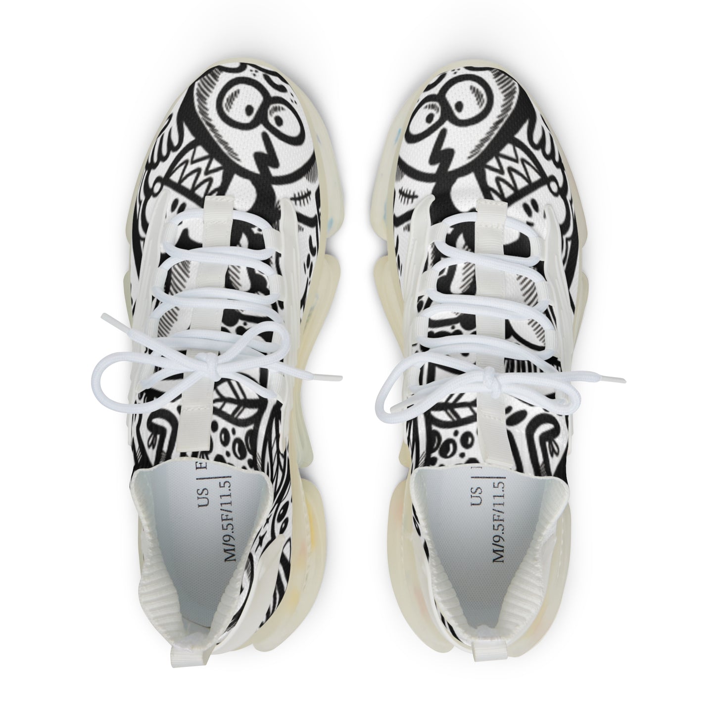 Stylish Graphic Sneakers for Men, Trendy Athletic Shoes, Unique Footwear, Casual Sneakers, Streetwear Shoes, Gift for Him