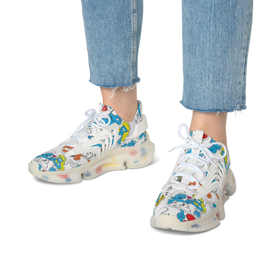 Colorful Women's Mesh Sneakers for Casual Style | Comfortable Walking Shoes, Lightweight Athletic Footwear, Trendy Sneakers, Fun [...]