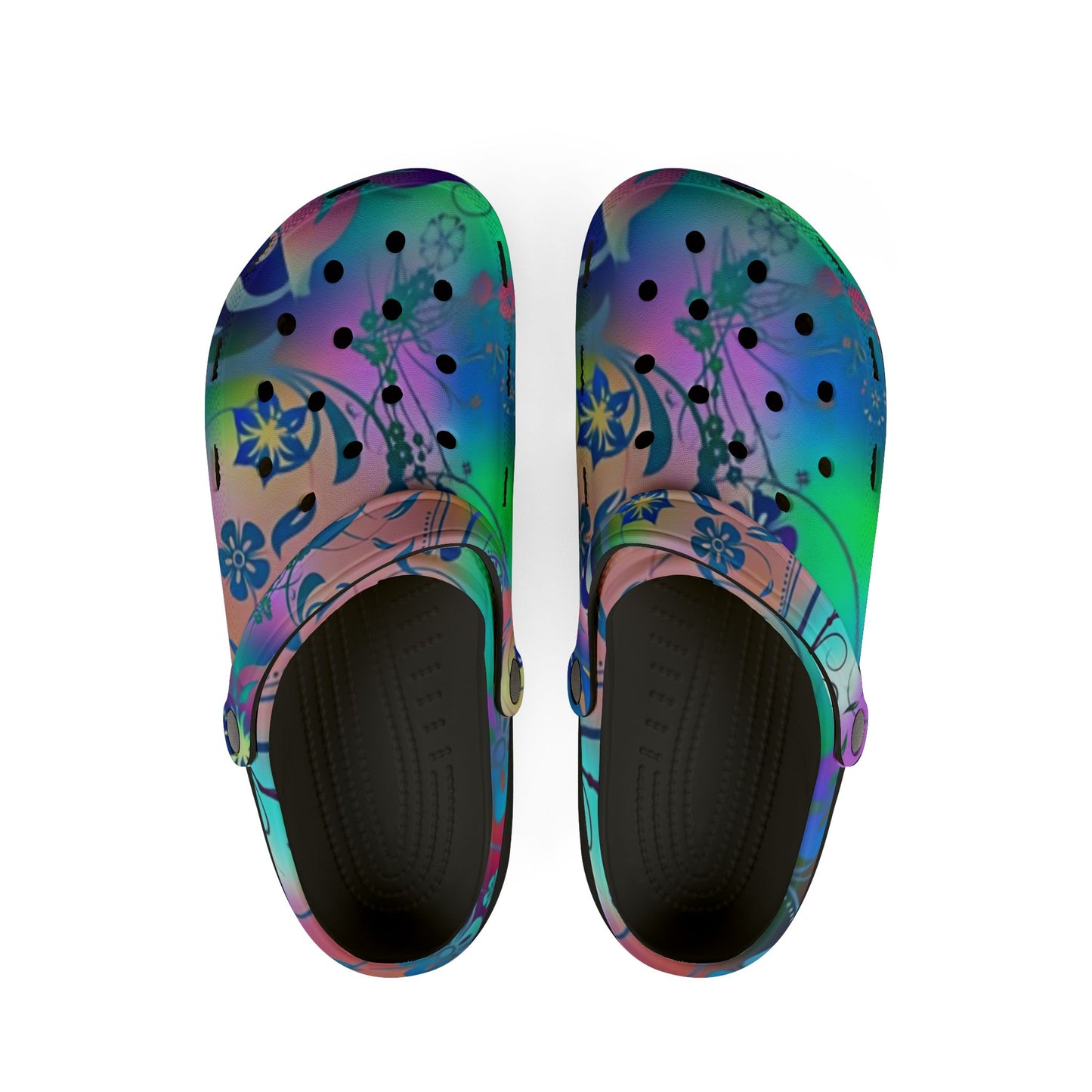 Vibrant AOP EVA Foam Clogs - Stylish & Comfy Footwear for Every Occasion, Colorful Garden Shoes, Fun Summer Clogs, Festival Footwear, [...]