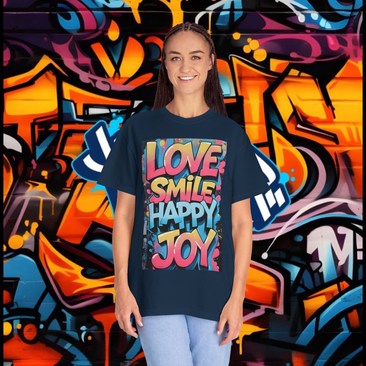 Vibrant Positive Vibes T-Shirt, Affirmation Tee, Casual Wear, Gift for Friends, Summer Style, Joyful Graphic Tee