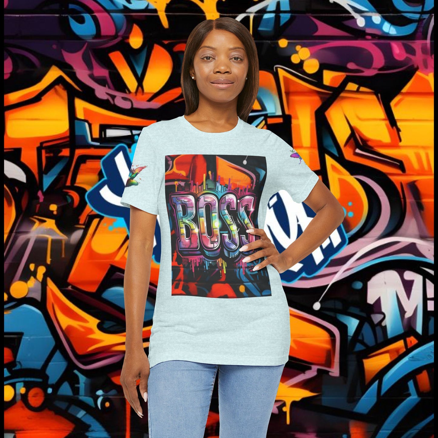 Graffiti Boss Female Tee