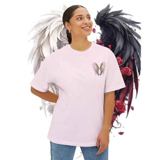 Oversized Tees Angel & Demon Collection - Celestial Streetwear Attitude