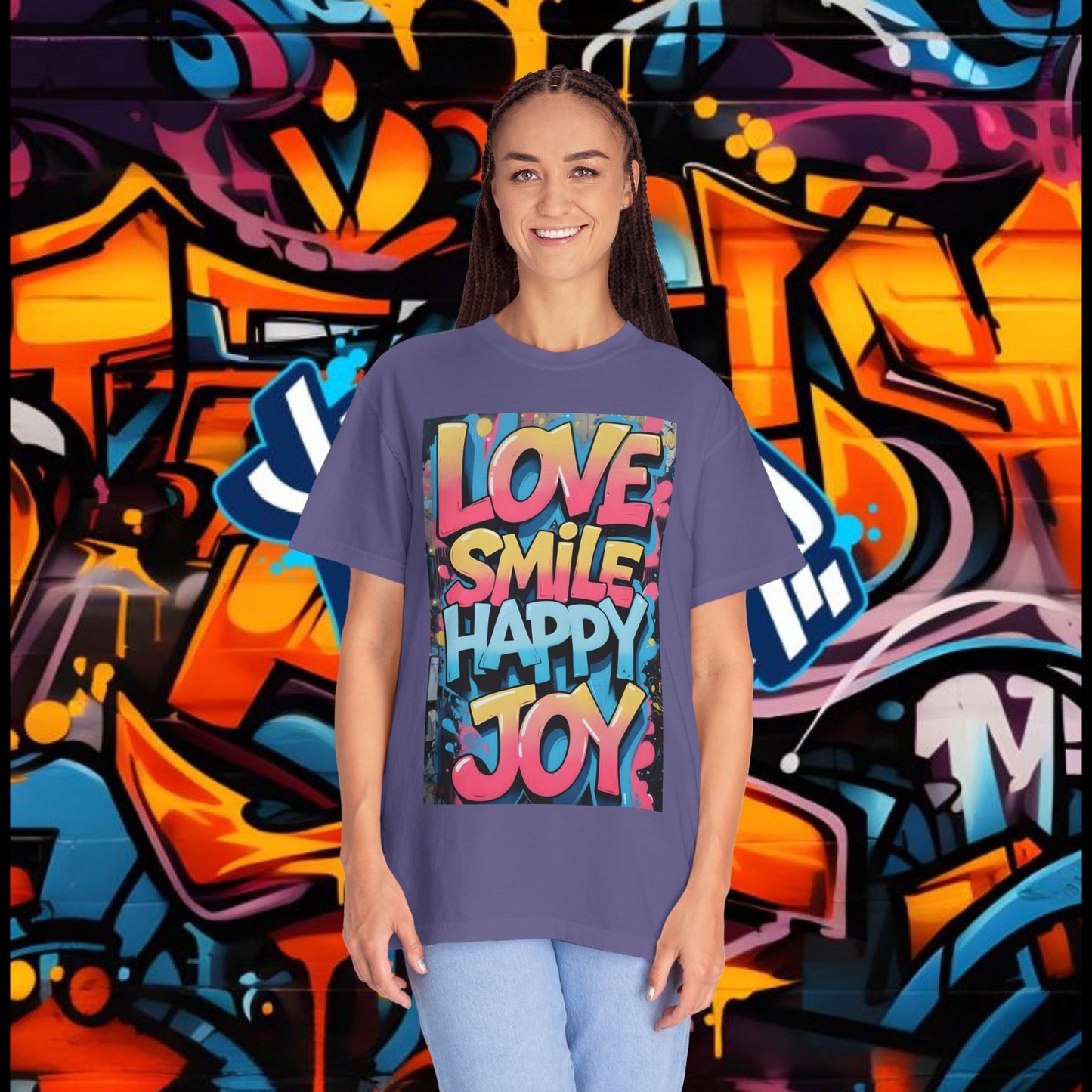 Vibrant Positive Vibes T-Shirt, Affirmation Tee, Casual Wear, Gift for Friends, Summer Style, Joyful Graphic Tee