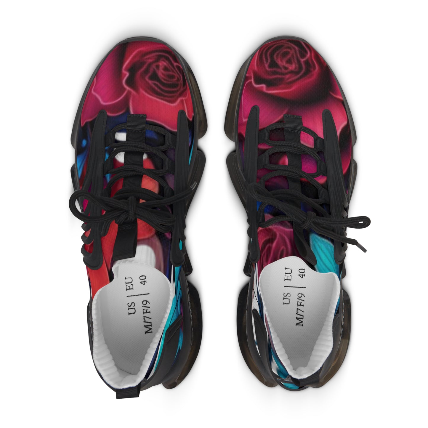 Flower design Women's Mesh Sneakers - Stylish Athletic Shoes for Everyday Wear, Workout, Casual Outings, Travel, Gift for Her