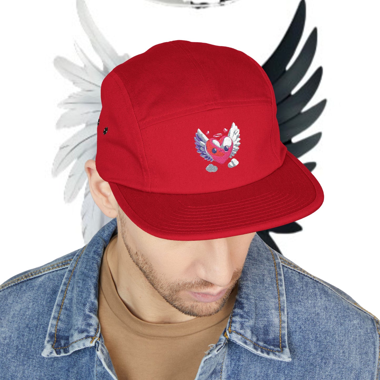 Embroidered Cap - Follow Your Heart Hat
