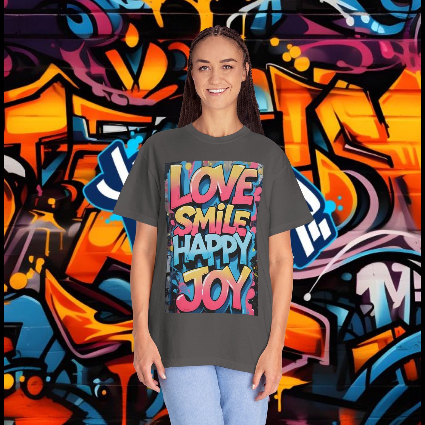 Vibrant Positive Vibes T-Shirt, Affirmation Tee, Casual Wear, Gift for Friends, Summer Style, Joyful Graphic Tee