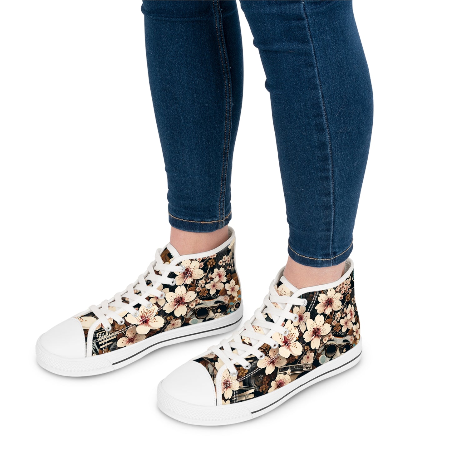 Flower High Tops