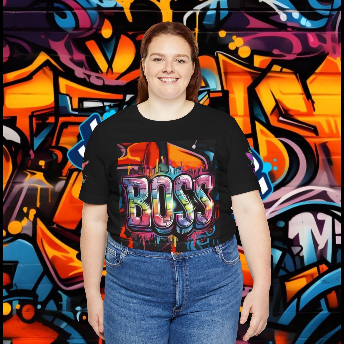 Graffiti Boss Female Tee