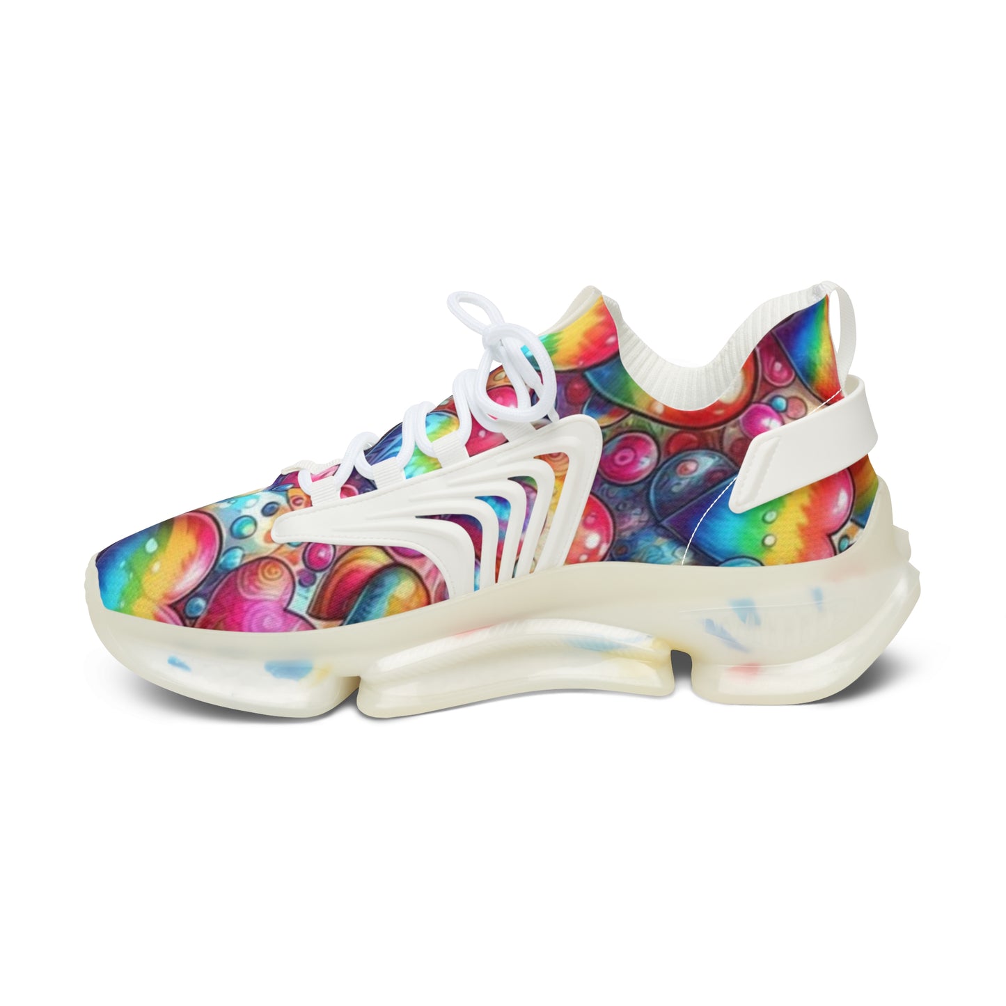 Vibrant Women's Mesh Sneakers - Colorful Sports Shoes for Active Lifestyle, Trendy Sneakers, Fashion Footwear, Gift for Her