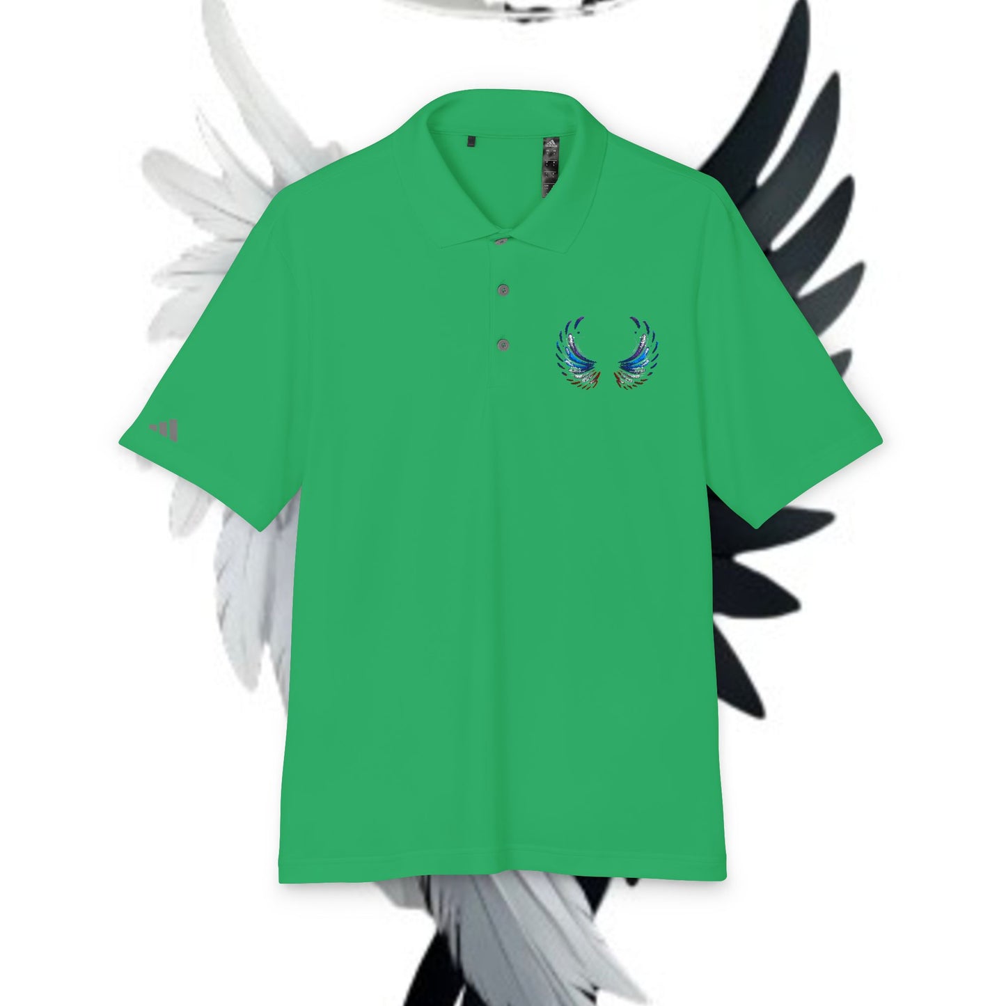 Polo Shirt Butterfly Wing Design