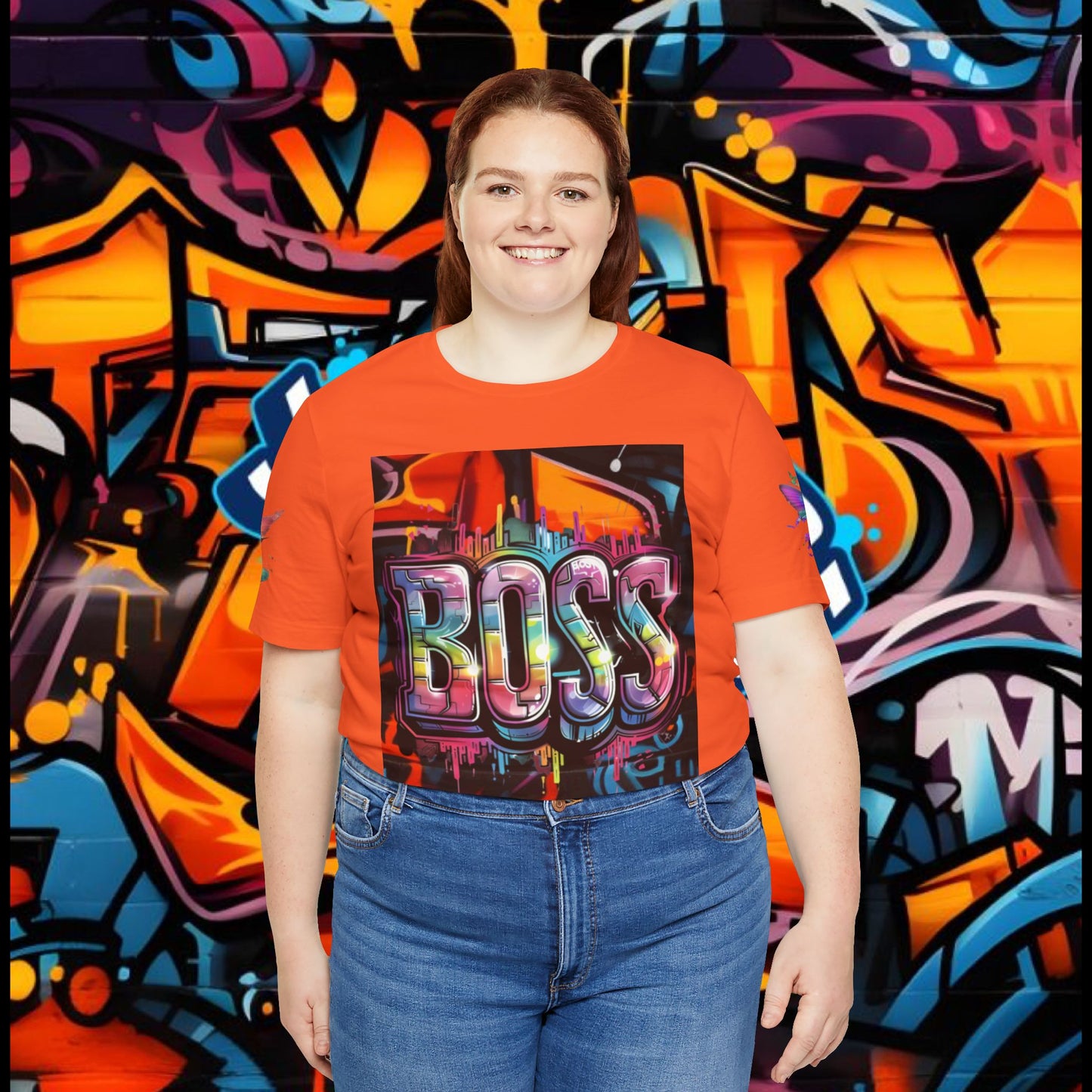 Graffiti Boss Female Tee