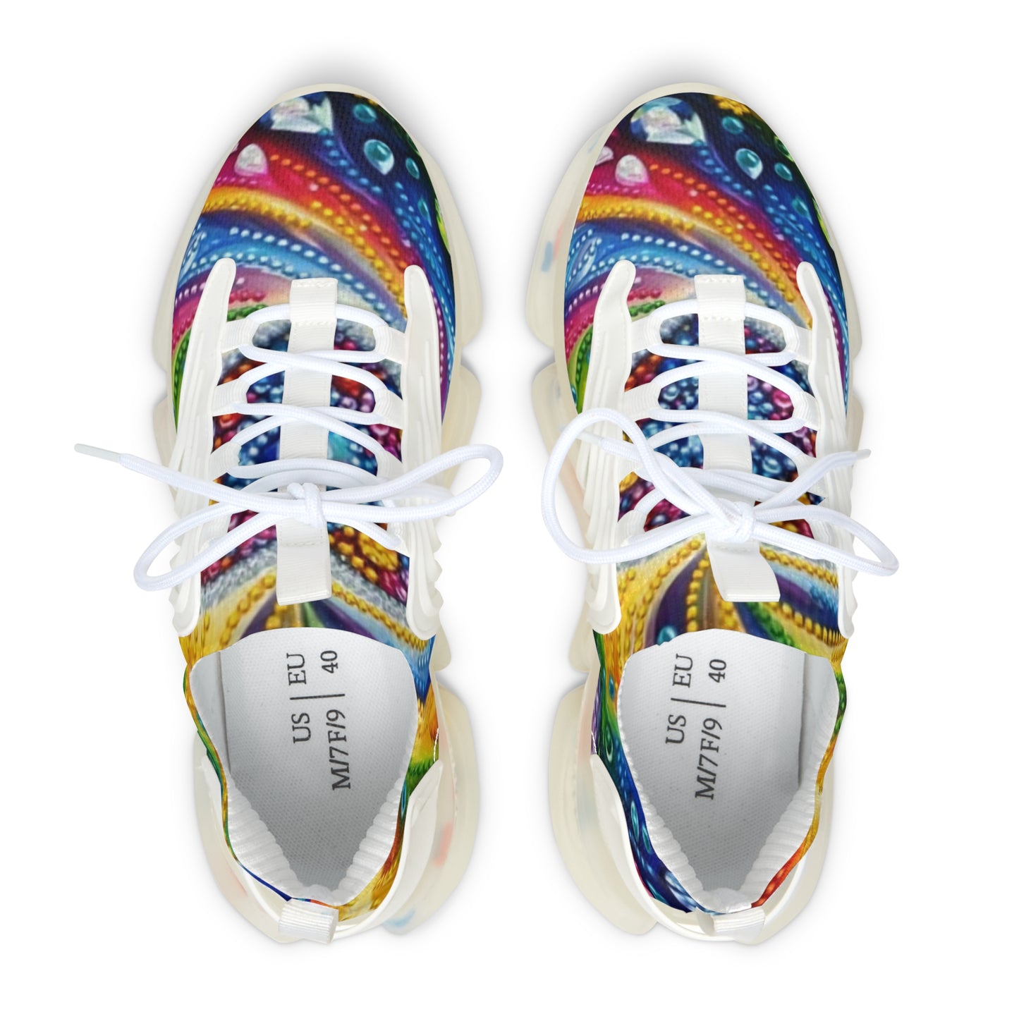 Colorful Women's Mesh Sneakers - Vibrant Athletic Shoes for Fashion Lovers, Comfortable Footwear, Trendy Sneakers, Unique Gifts, [...]