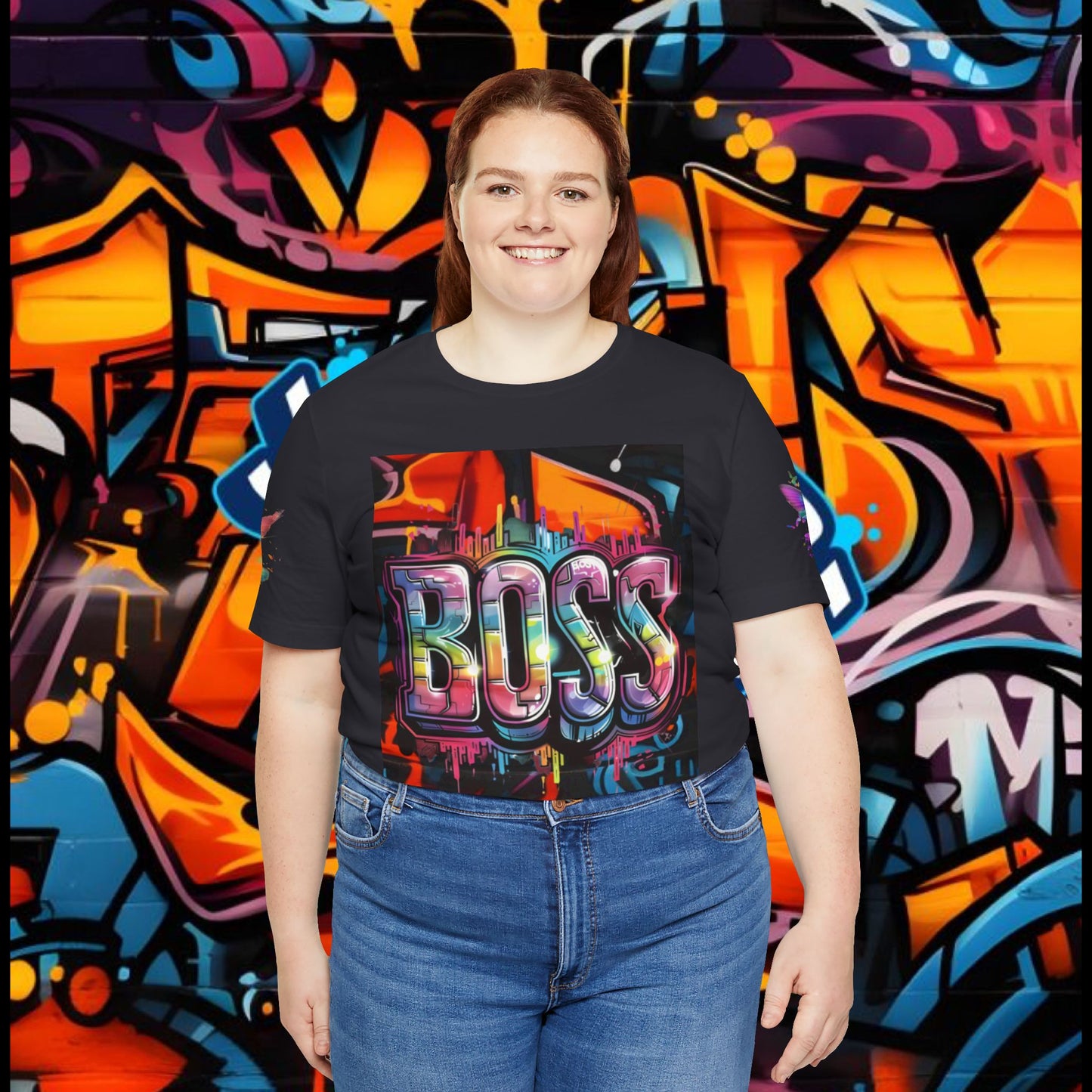 Graffiti Boss Female Tee