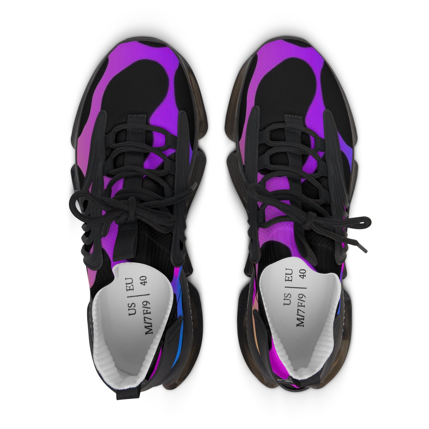 Trendy Women's Mesh Sneakers, Colorful Athletic Shoes, Stylish Walking Sneakers, Unique Sport Shoes, Fashion-forward Sneakers