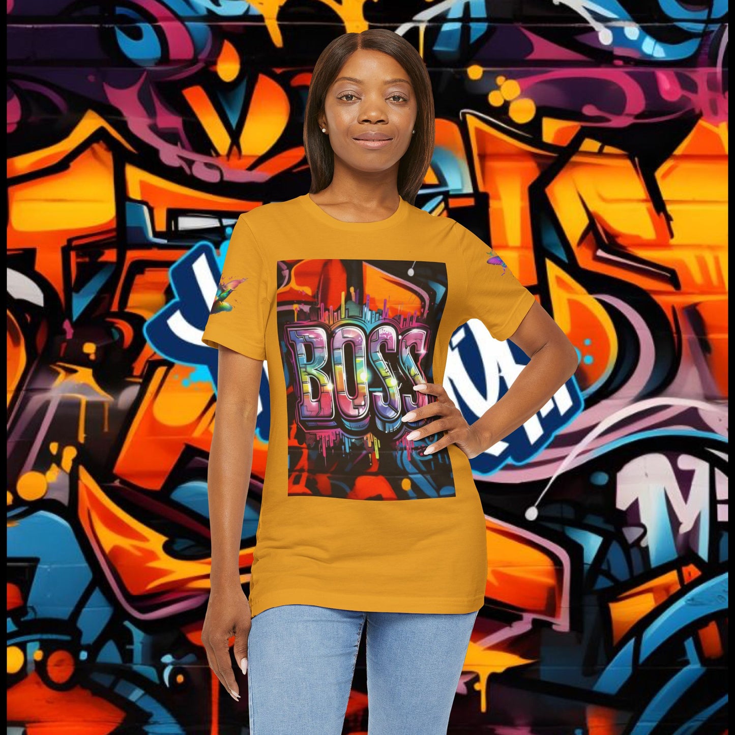 Graffiti Boss Female Tee