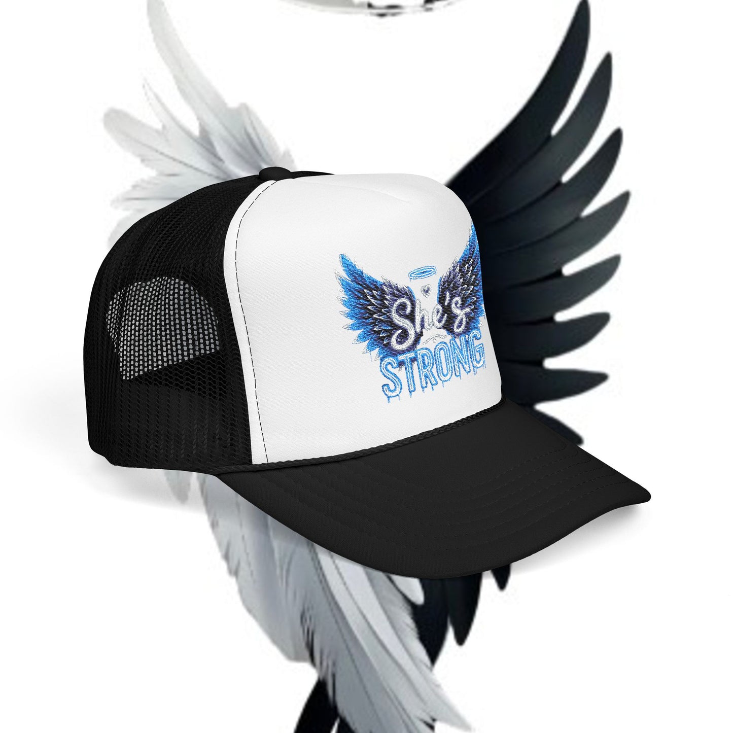 Embroidered Foam Trucker Hat - She Gifted Design
