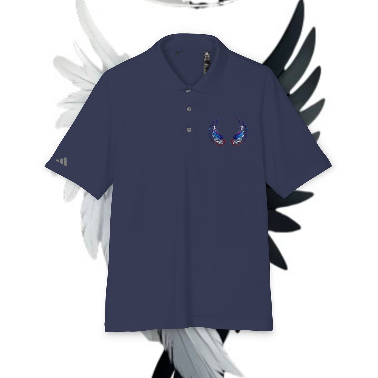 Polo Shirt Butterfly Wing Design