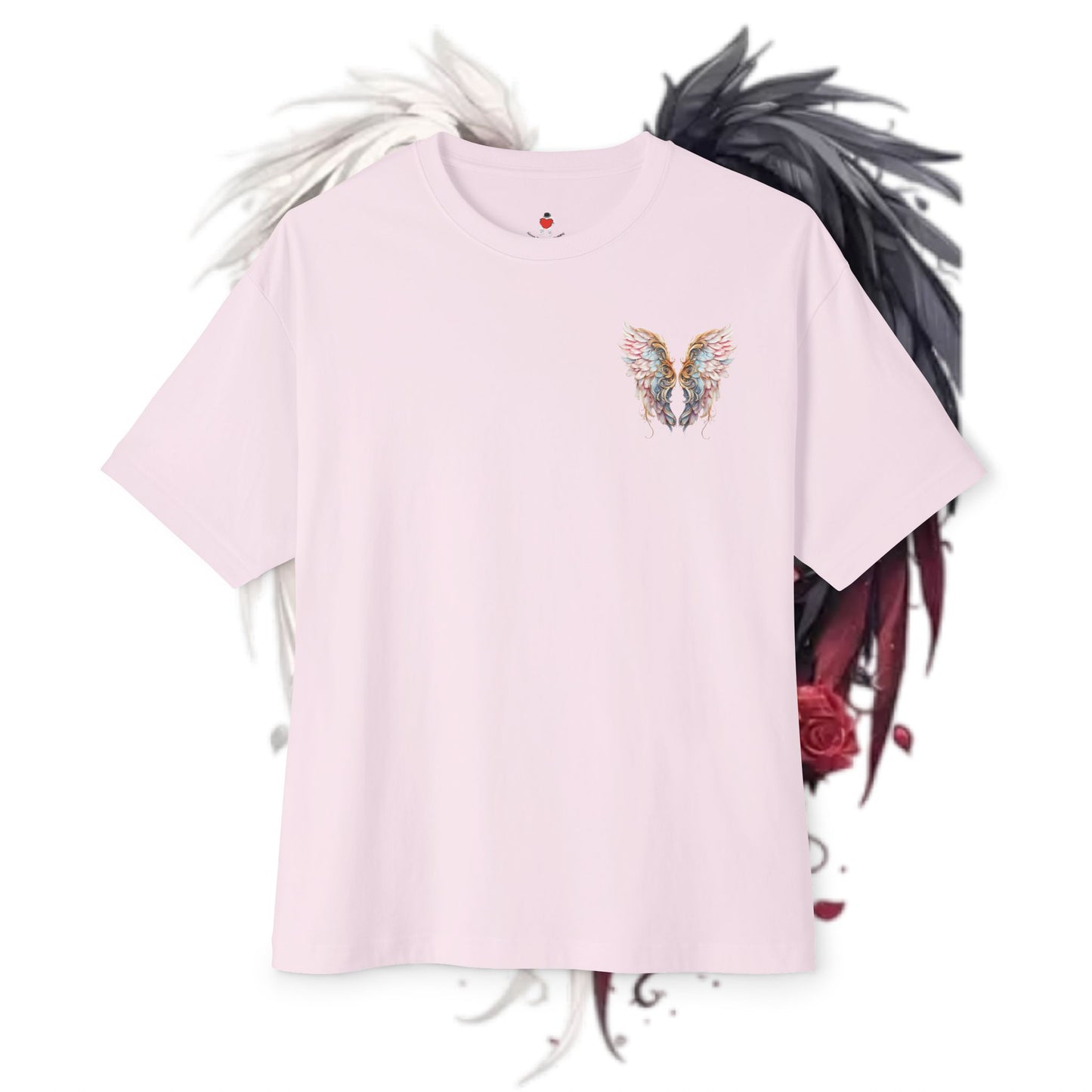 Oversized Tees Angel & Demon Collection - Celestial Streetwear Attitude