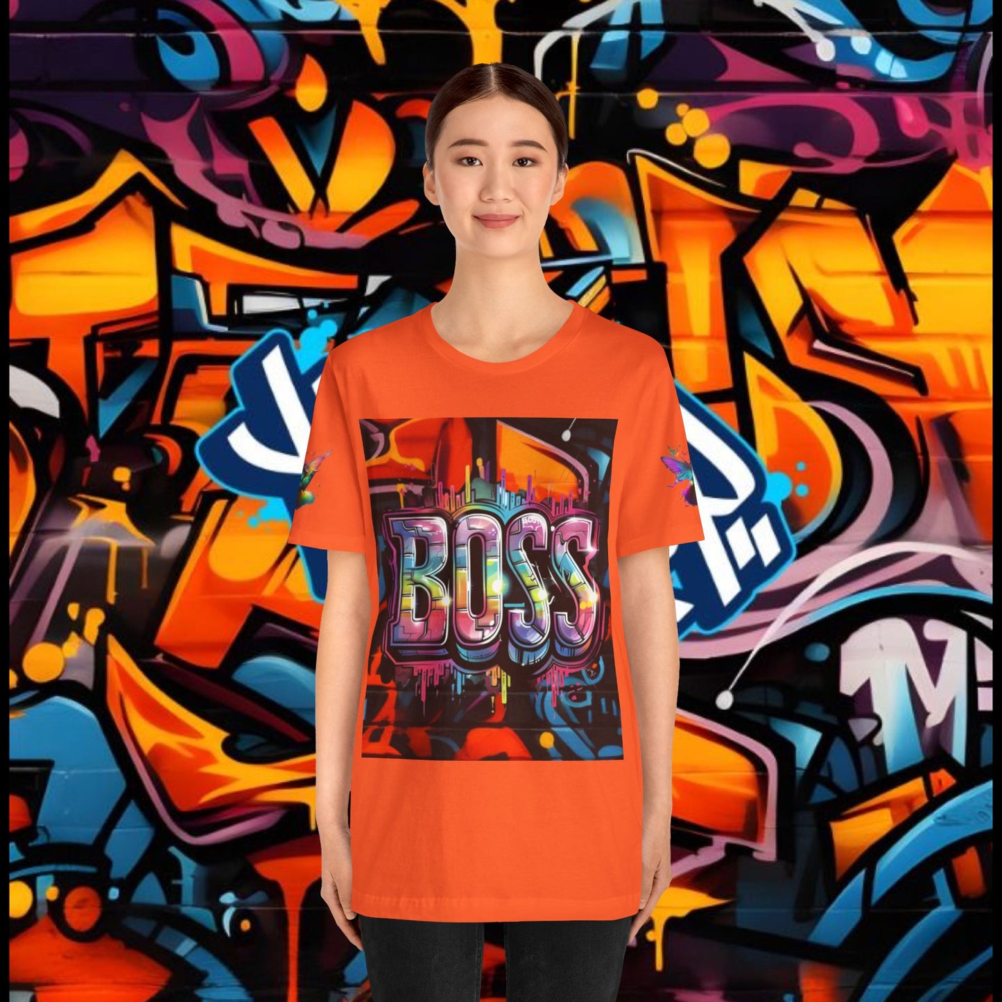 Graffiti Boss Female Tee