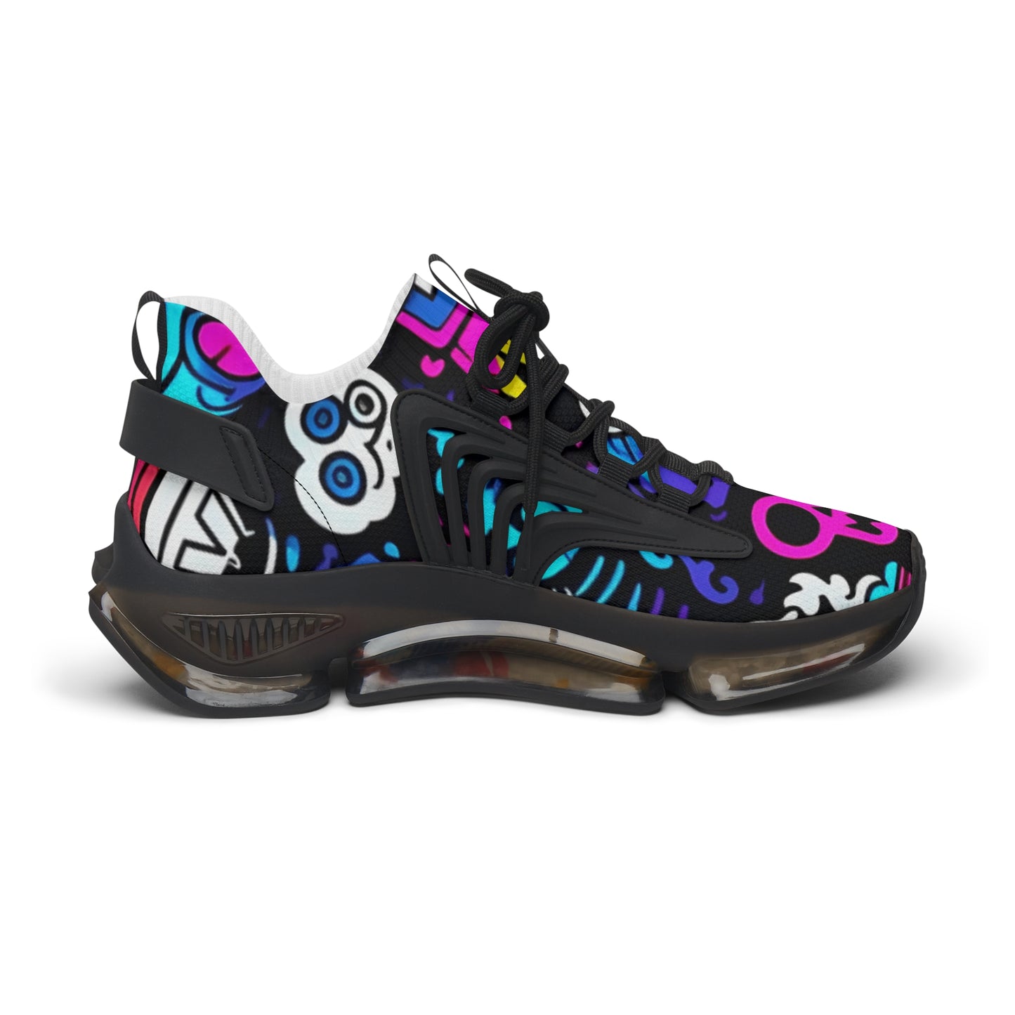 Colorful Women's Mesh Sneakers - Stylish Athletic Shoes, Trendy Footwear, Unique Sneakers, Casual Fashion, Gifts for Her