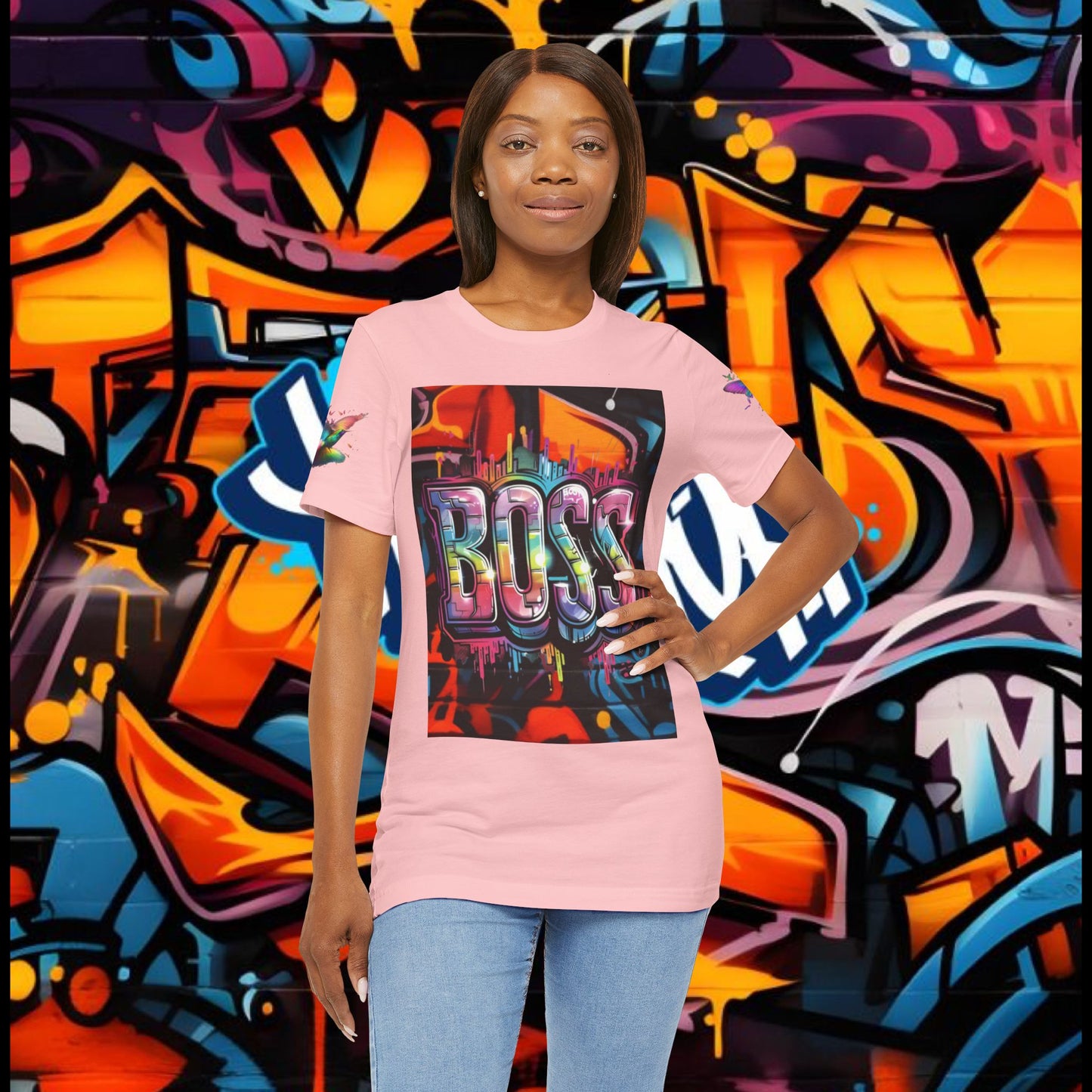 Graffiti Boss Female Tee