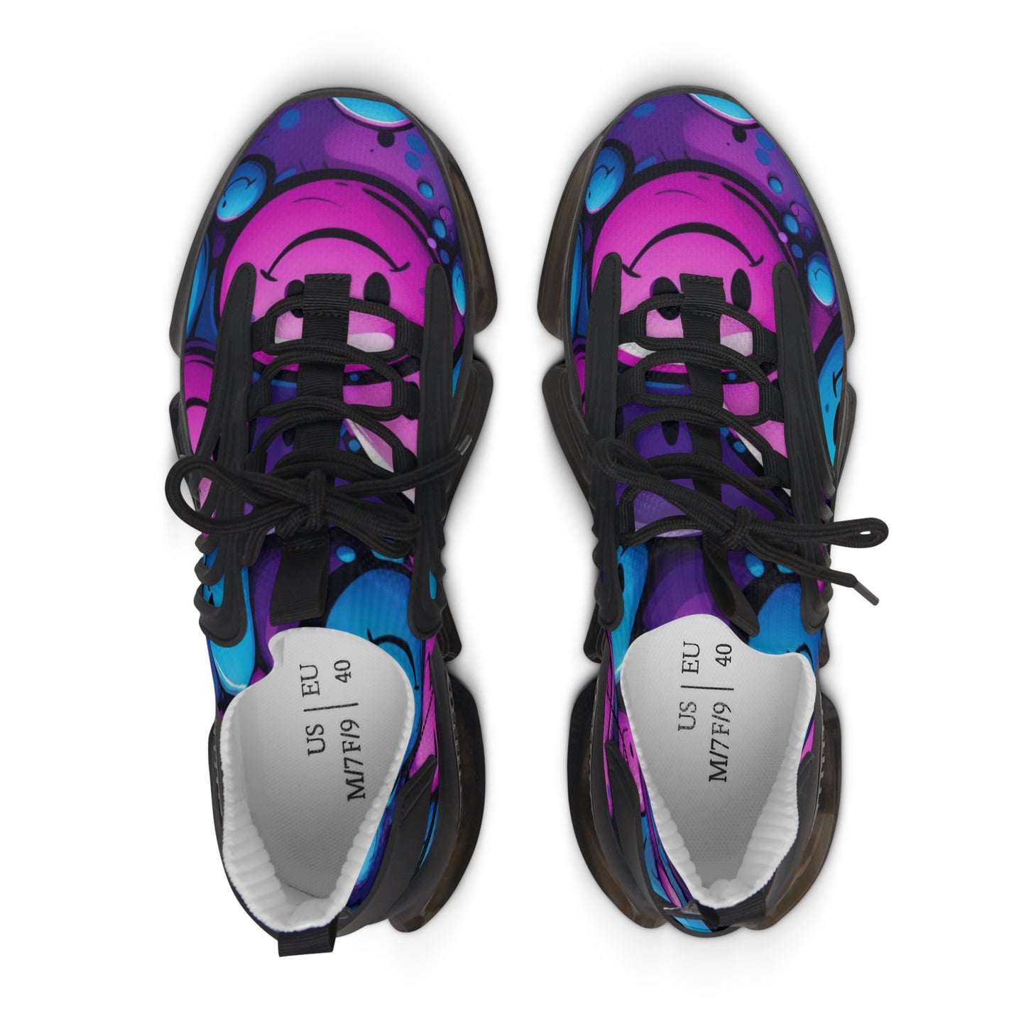 Vibrant Women's Mesh Sneakers, Colorful Running Shoes, Trendy Athletic Footwear, Stylish Fitness Sneakers, Unique Sport Shoes, [...]
