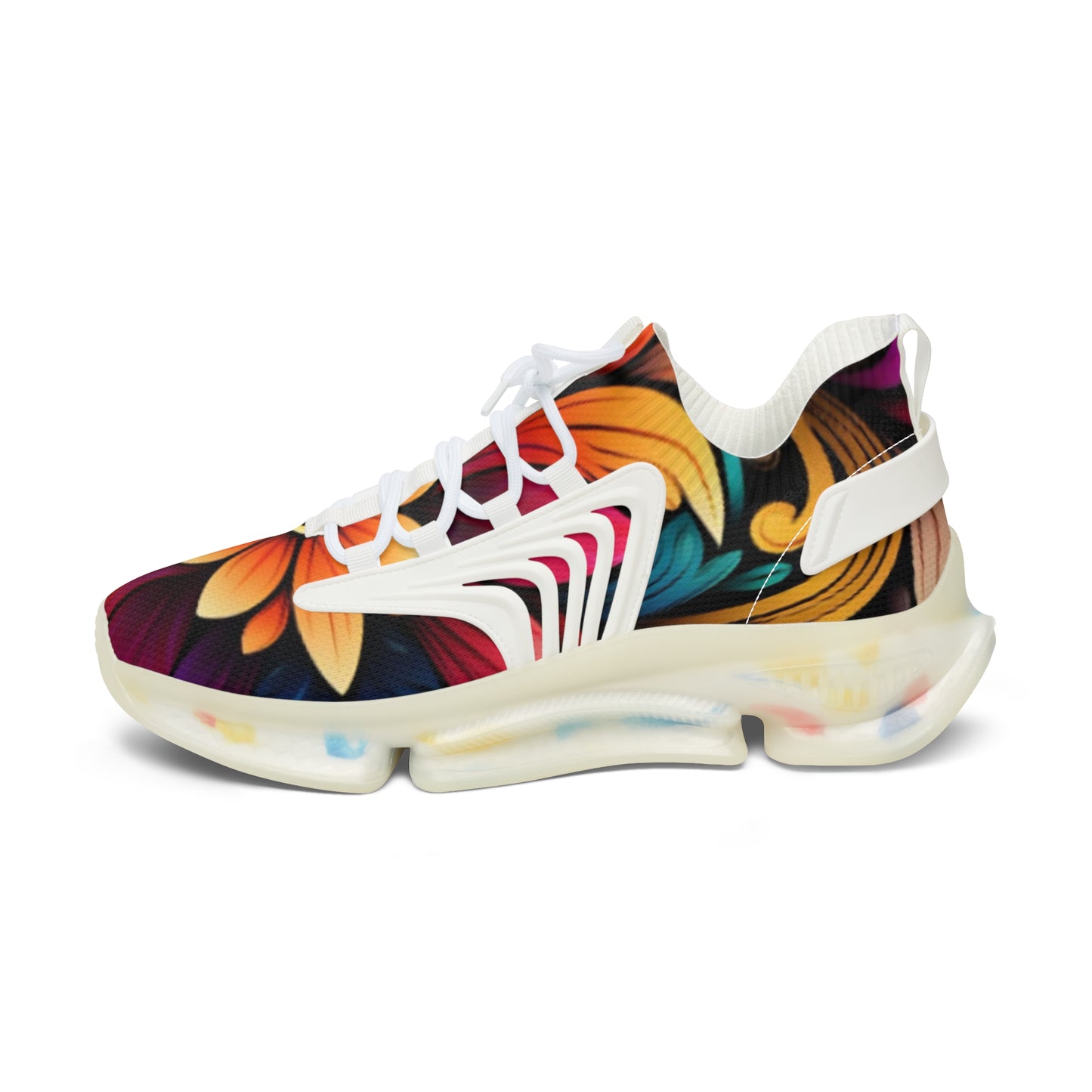 Colorful Women's Mesh Sneakers for Fashionable Comfort, Stylish Running Shoes, Trendy Athletic Footwear, Floral Sneakers, Perfect Gift [...]