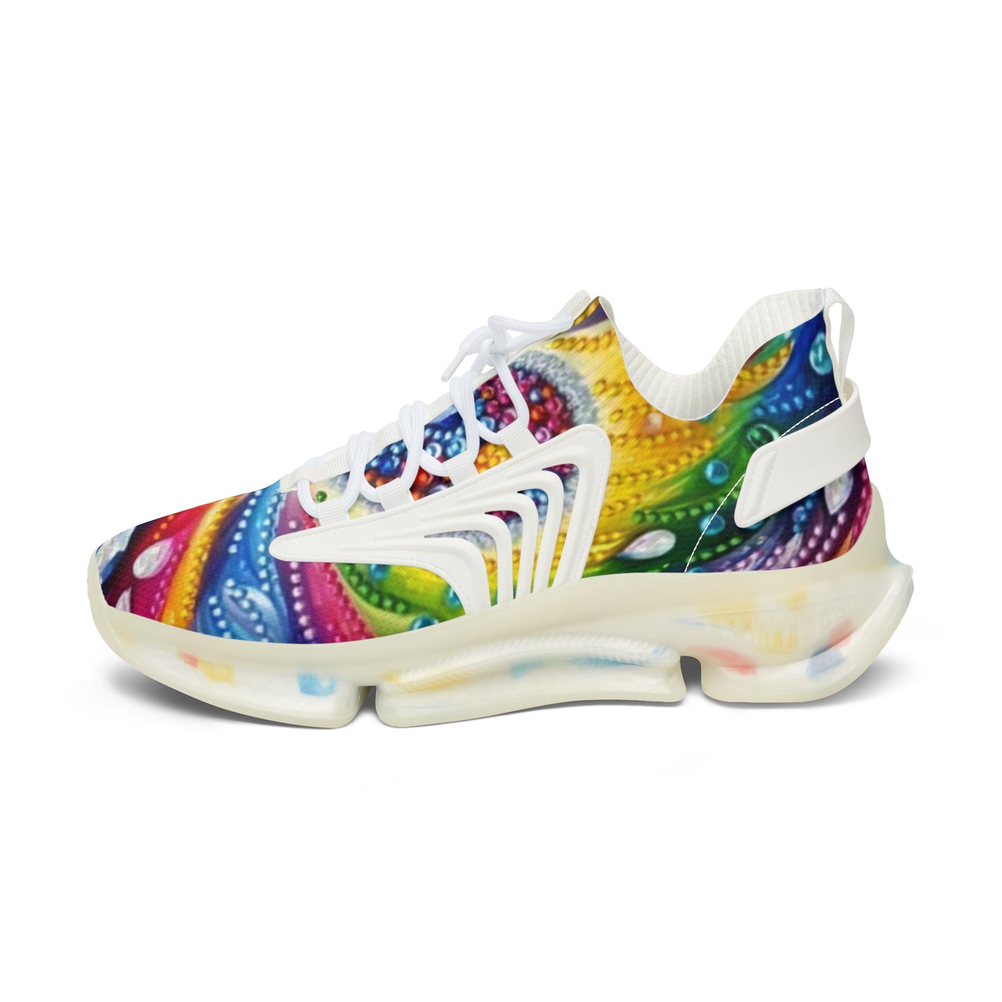 Colorful Women's Mesh Sneakers - Vibrant Athletic Shoes for Fashion Lovers, Comfortable Footwear, Trendy Sneakers, Unique Gifts, [...]