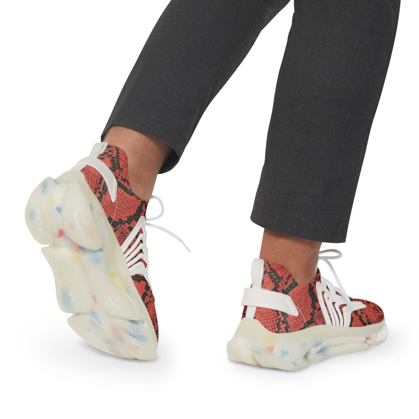 Orange mamba Mesh Sneakers