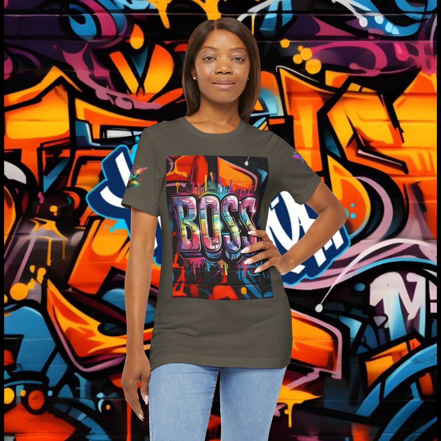 Graffiti Boss Female Tee