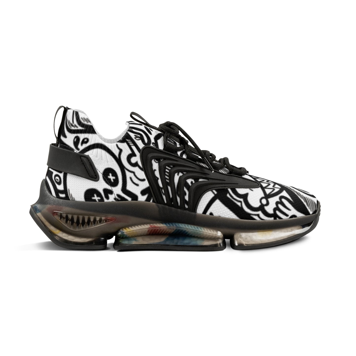 Stylish Graphic Sneakers for Men, Trendy Athletic Shoes, Unique Footwear, Casual Sneakers, Streetwear Shoes, Gift for Him