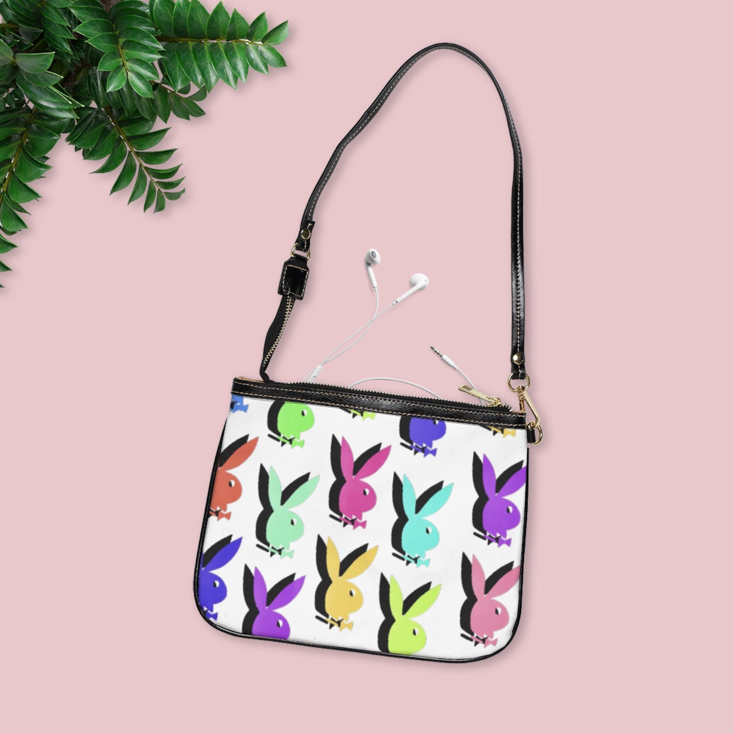 Colorful Bunny Pattern Small Shoulder Bag, Cute Crossbody Bag, Trendy Purse, Fun Gift for Bunny Lovers, Festival Accessory, Stylish [...]