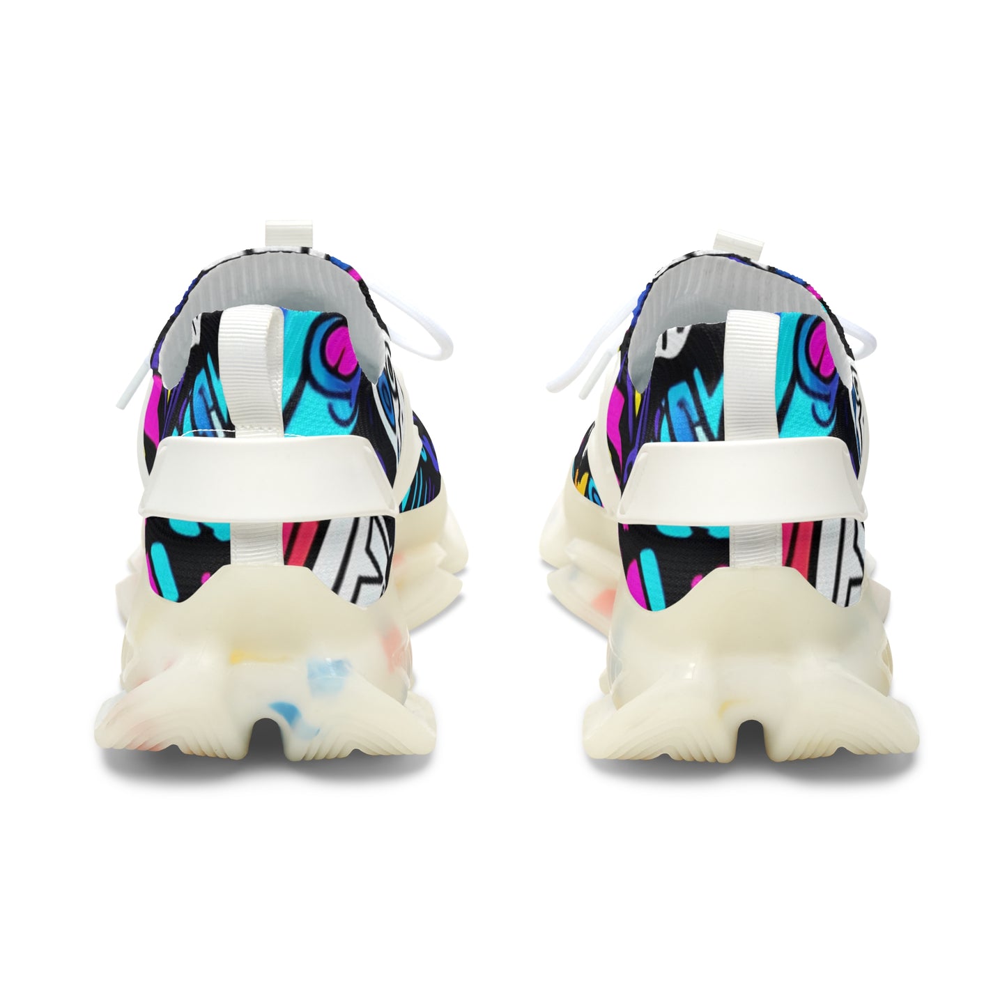 Colorful Women's Mesh Sneakers - Stylish Athletic Shoes, Trendy Footwear, Unique Sneakers, Casual Fashion, Gifts for Her