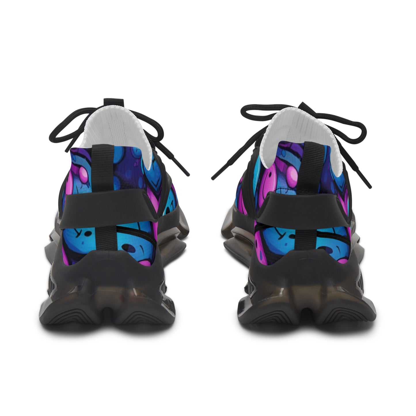Vibrant Women's Mesh Sneakers, Colorful Running Shoes, Trendy Athletic Footwear, Stylish Fitness Sneakers, Unique Sport Shoes, [...]